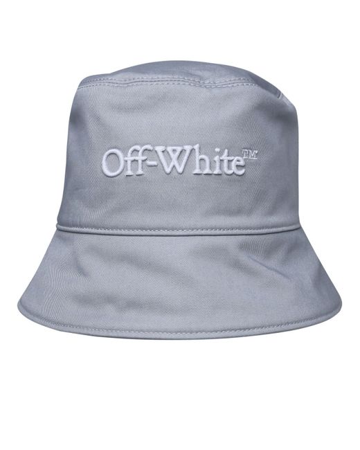 Off-White c/o Virgil Abloh Gray Ice Cotton Hat