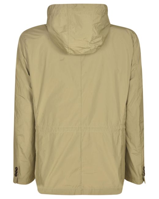 Fay Green Cargo Buttoned Jacket for men