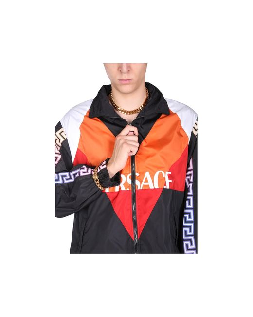 versace nylon jacket