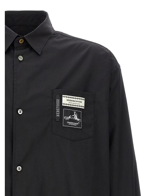 Undercover Black 'Chaos And Balance' Shirt for men