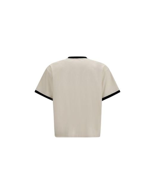 Versace Natural Beige Cotton T for men