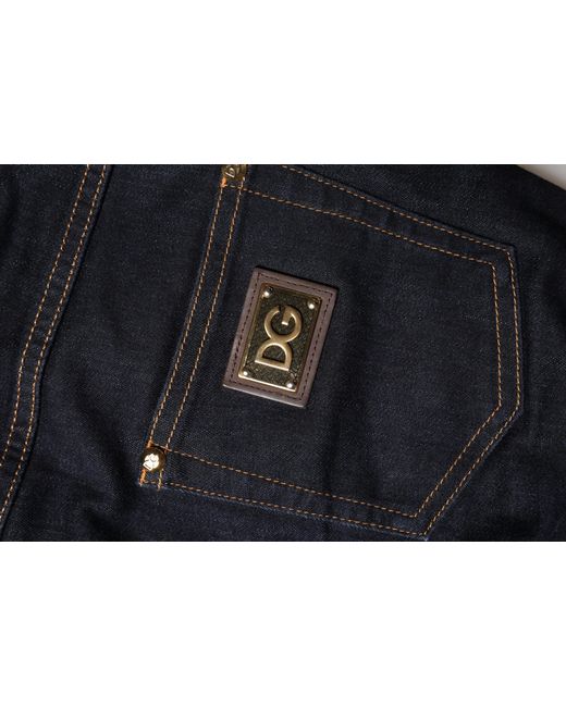 Dolce & Gabbana Black Cotton Pretty Lowwaist Skinny Denim Jeans Polyetyren Elastane Clothing