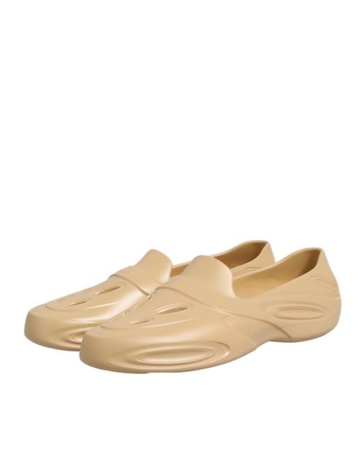 Dolce & Gabbana Natural Rubber Slides Low Top Sneakers Shoes Tb+Tu for men