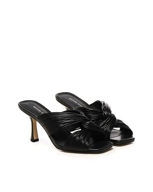 MICHAEL Michael Kors Black Alessia Mules