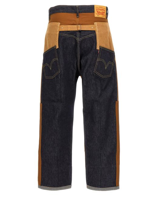Junya Watanabe Brown Jeans X Levis for men