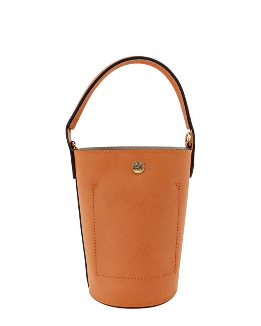 Longchamp Brown Bucket Bag