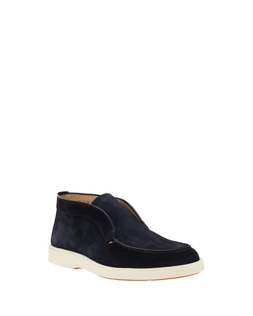 Santoni White Trainers for men