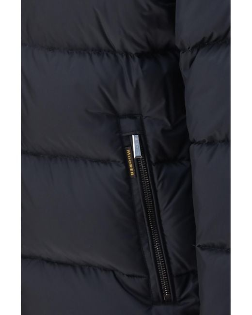 Moorer Blue Brett-Sh Down Jacket for men