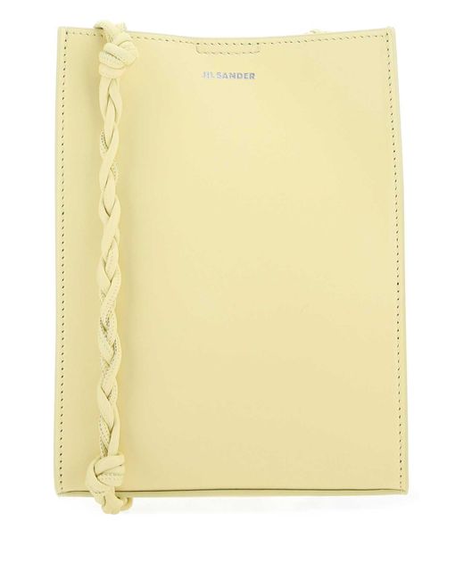 Jil Sander Yellow Shoulder Bags