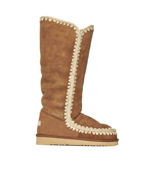 Mou Brown Boots