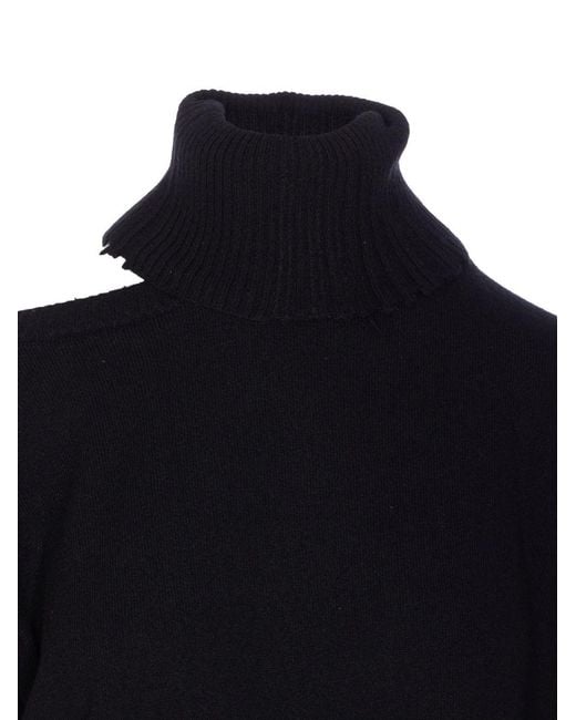 Uma Wang Blue Sweaters Wool