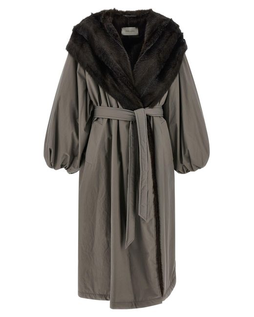 Magda Butrym Black 'Coat 07' Coat