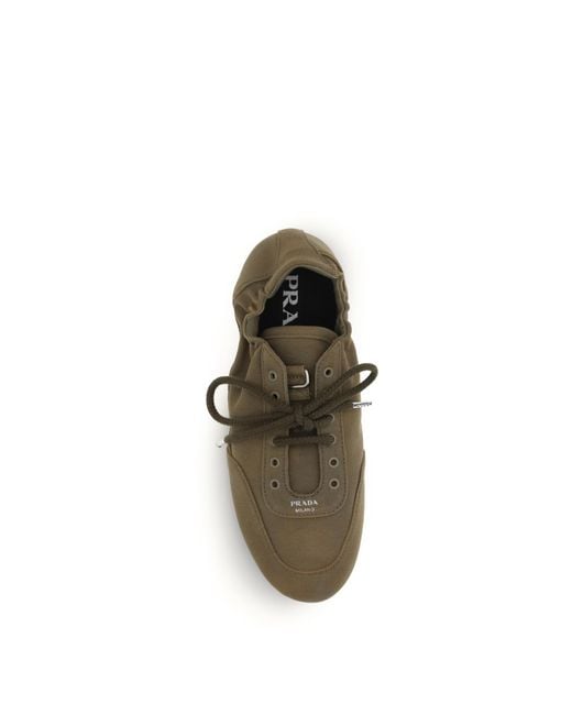 Prada Multicolor Sneakers Collapse Upper: Cotton Trainers