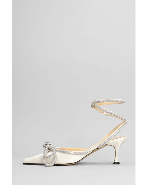 Mach &amp; Mach White Pumps