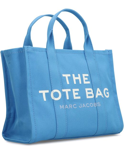 Marc Jacobs Blue The Medium Tote Bag Canvas