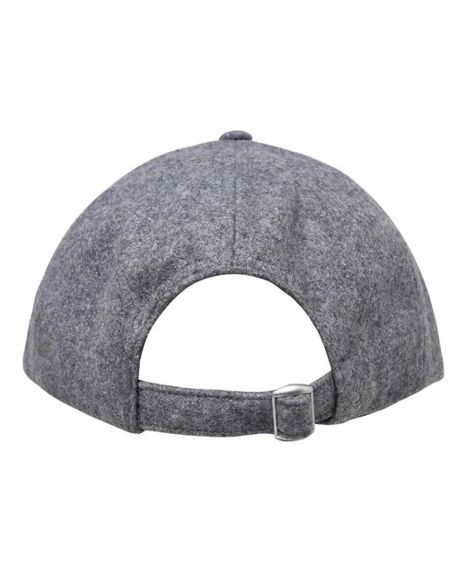 Woolrich Gray Premium Hat for men