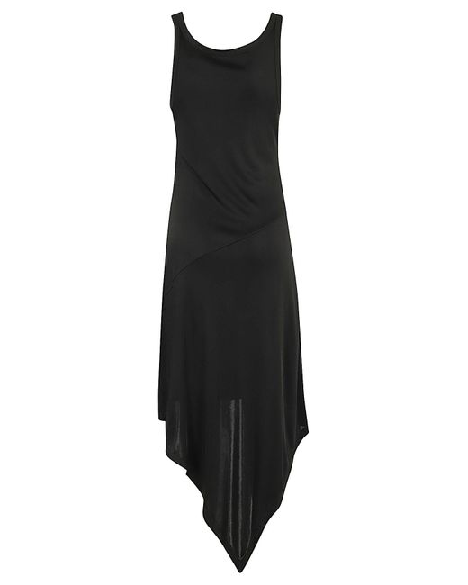 Helmut Lang Black Crush Bias Dress