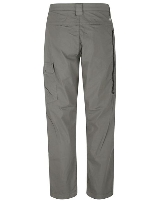 C P Company Gray Loose Cargo Pant for men