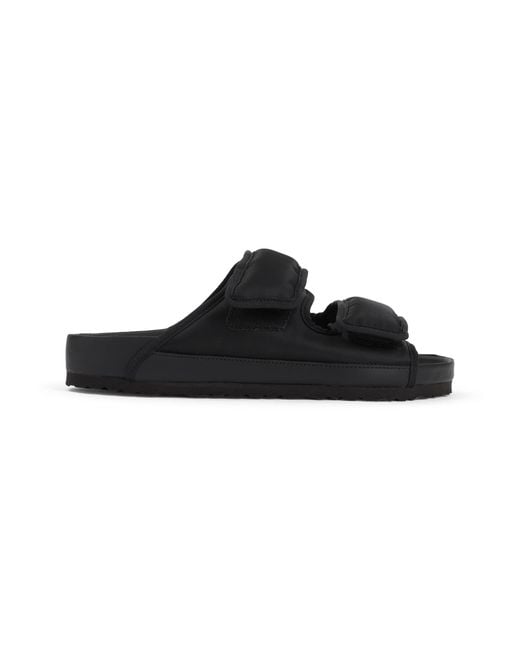 Birkenstock Black Cosy Nylon Sandals for men