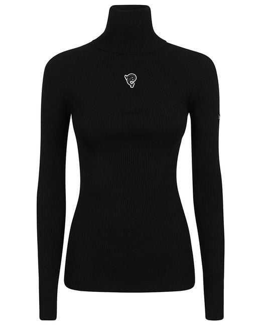 Emilio Pucci Black Turtle-Neck Top