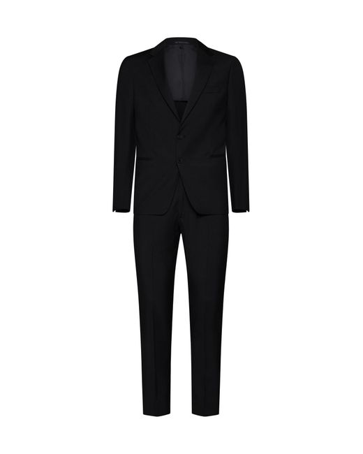Low Brand Black Suit for men