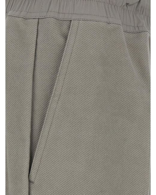 Rick Owens Gray Trousers Cotton for men