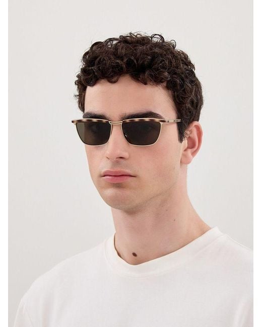 Saint Laurent Multicolor Sunglasses Metal Eyewear for men