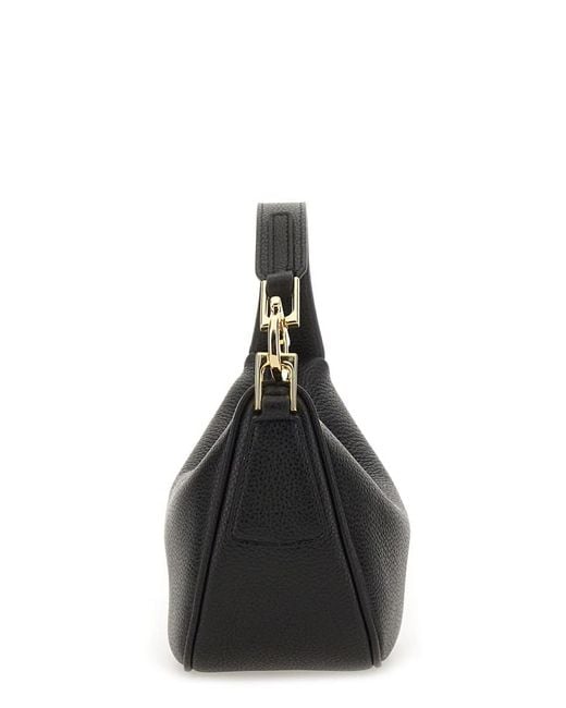 Ferragamo Black North South" Mini Hobo Bag