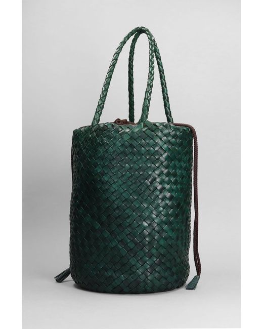 Dragon Diffusion Green Jacky Bucket Hand Bag