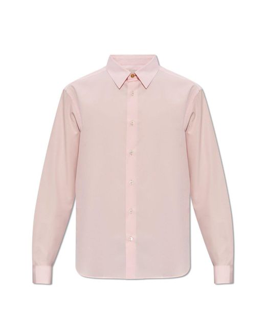 Paul Smith Pink Tailored Shirt, for men