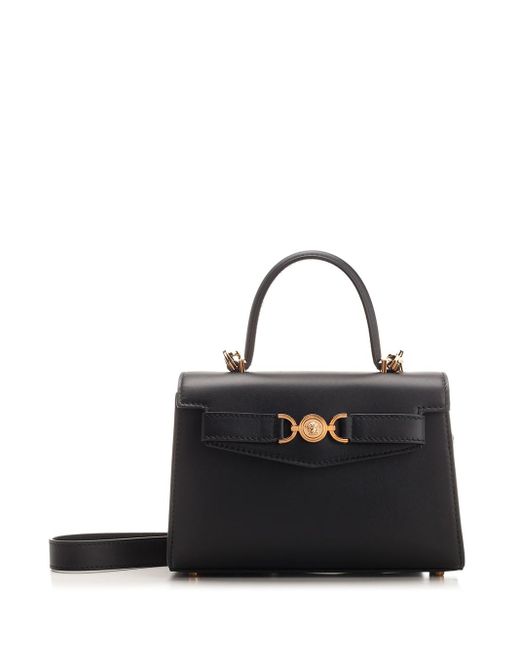 Versace Black Small Medusa 95 Handbag