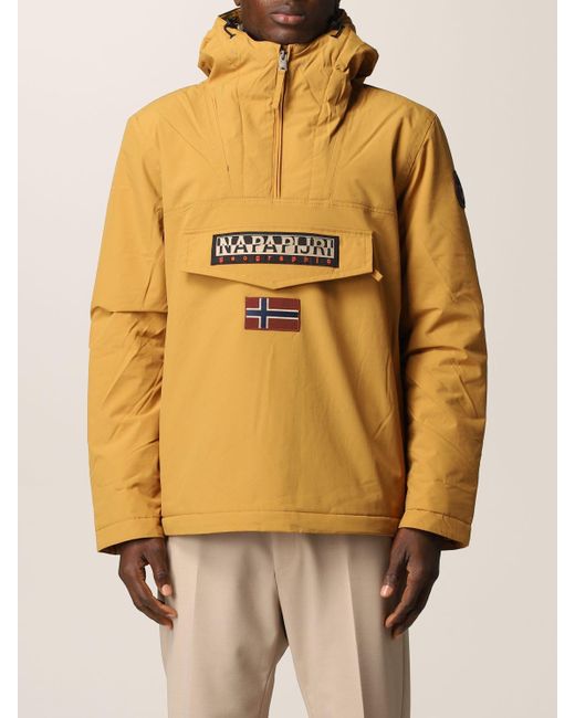 napapijri jacket yellow