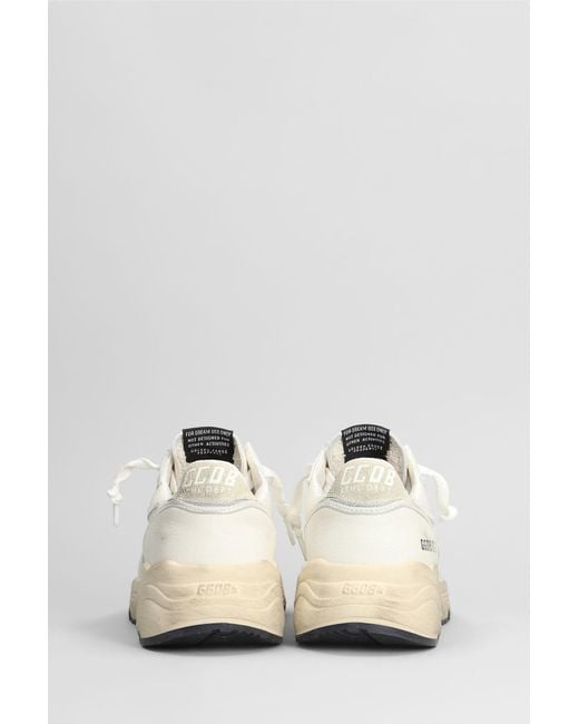 Golden Goose Deluxe Brand White Running Sneakers