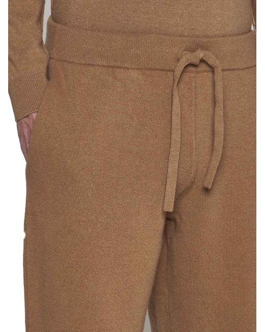 Roberto Collina Brown Pants for men