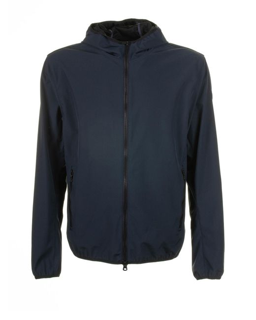 Colmar Blue Jacket With Zip And Hood for men