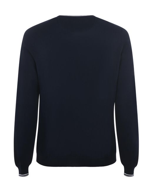 Fay Blue Sweater for men