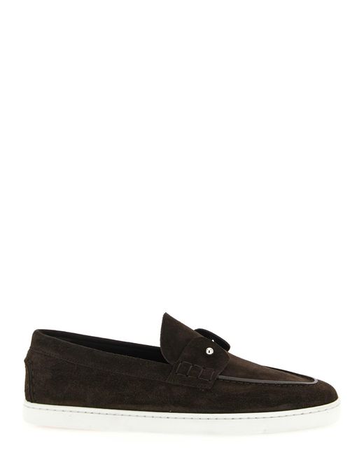 Christian Louboutin Black Chambeliboat Sneakers for men