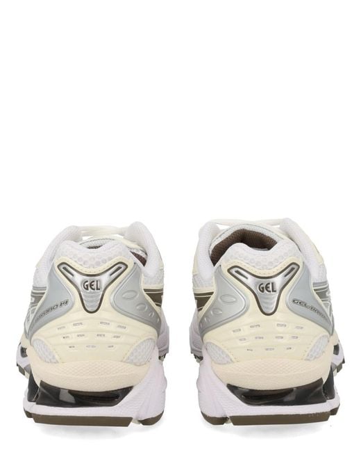 Asics White Sneakers Gel Kayano 14 Textile Trainers