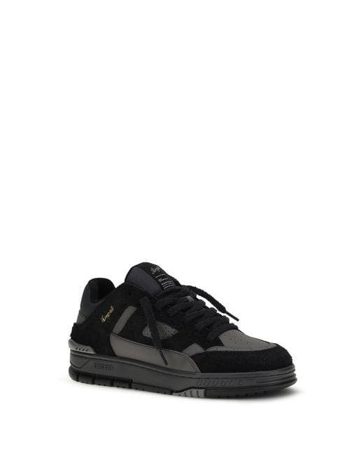 Axel Arigato Black Sneakers Area Lo Fluffy-Off/Off Trainers for men
