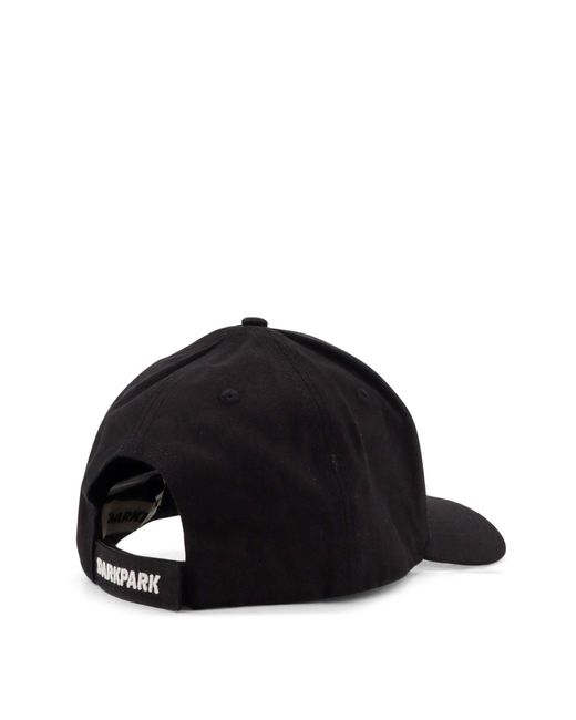 【DARKPATK】BASEBALL CAP DARKPARK Cotton Baseball Hat in Black | Lyst