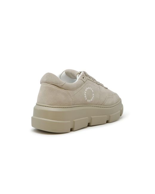 COPENHAGEN Gray Suede Sneakers