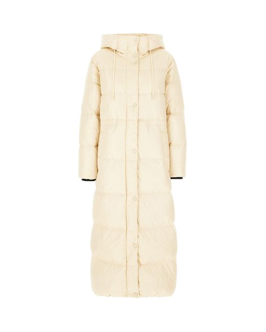 Weekend by Maxmara Natural Cream Nylon Down Jacket