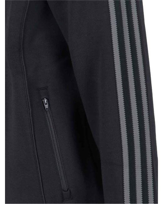 Adidas Black Track Premium Zip Sweatshirt for men