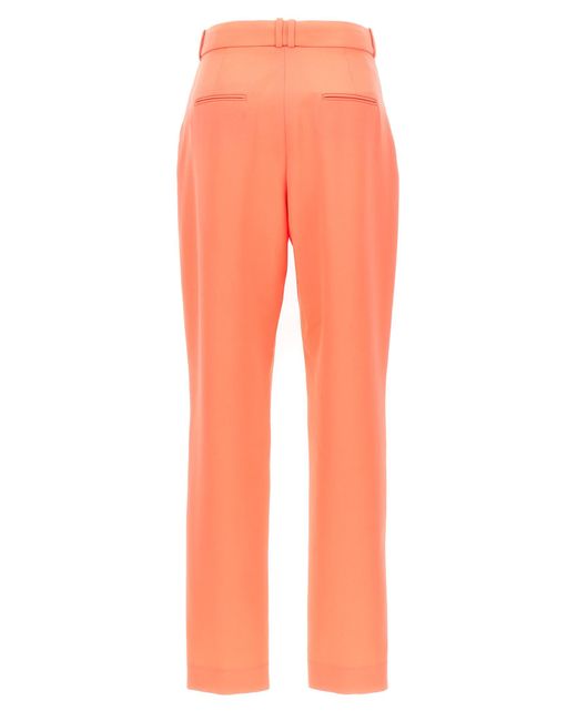 Balmain Orange With Side Slits Pants
