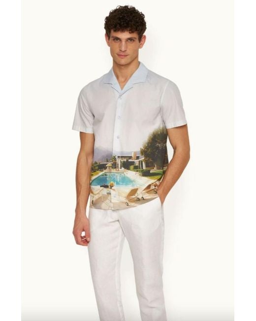 Orlebar Brown White Hibbert Photographic-279302-Kaufmann Cocktail Clothing for men