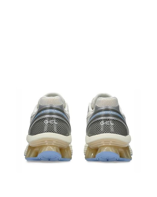Asics Gray Gel-Kinetic Fluent Sneakers Shoes