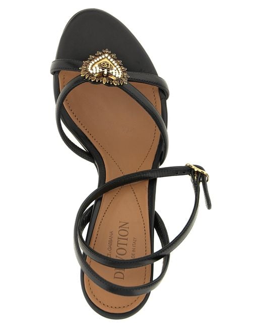 Dolce & Gabbana Multicolor 'Devotion' Sandals