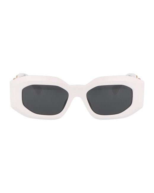 Versace Gray 0Ve4425U 314-87 Nylon Sunglasses for men