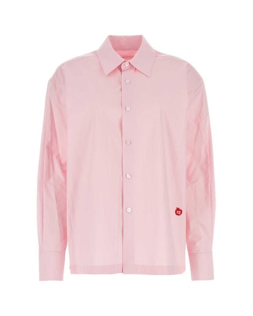 T By Alexander Wang Pink Camicia