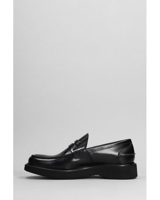 Green George Gray Loafers for men
